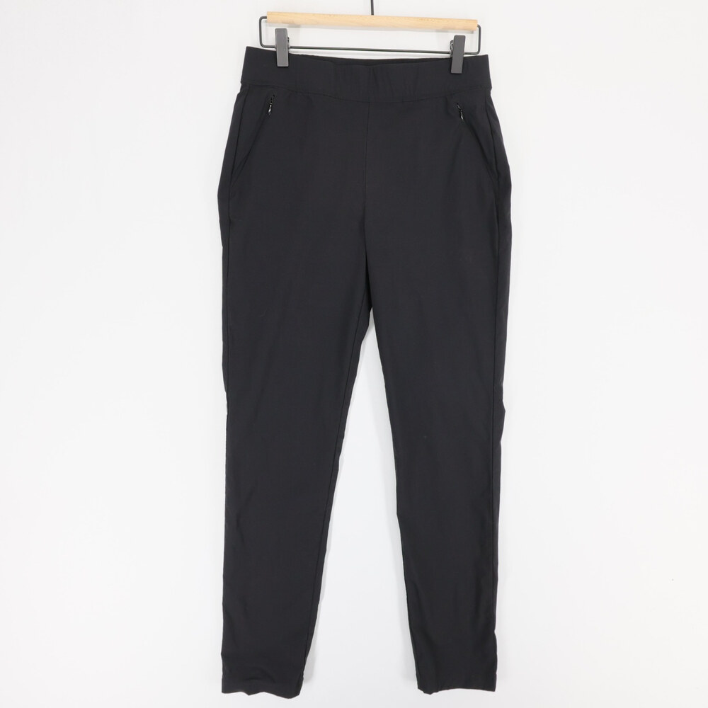 Anatomie Jamie Pants Womens M Black Pull On Travel Stretch Zipper Pockets